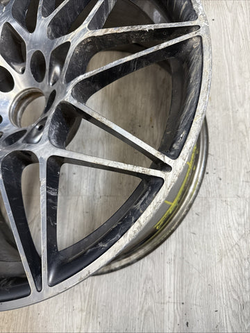 15-20 BMW F80 F82 F83 M3 M4 666M 20” Front OEM Wheel Rim 20x9 *BENT