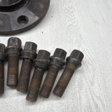 10MM Spacers Bolts PAIR 5x120 BMW E & F SERIES