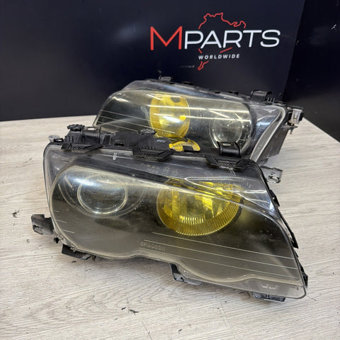 02-06 BMW E46 M3 OEM ORIGINAL Bi Xenon Headlights *Notes*