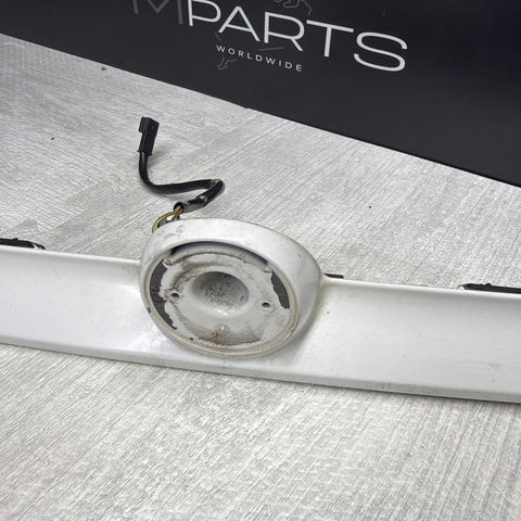 01-06 BMW E46 M3 Convertible Trunk Lid Grip Key Deck Handle Alpine White