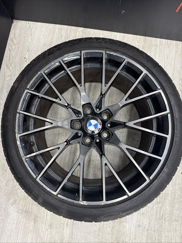 OEM BMW F87 M2 Competition Rear Wheel Rim 19” 788M 19x10J ET40