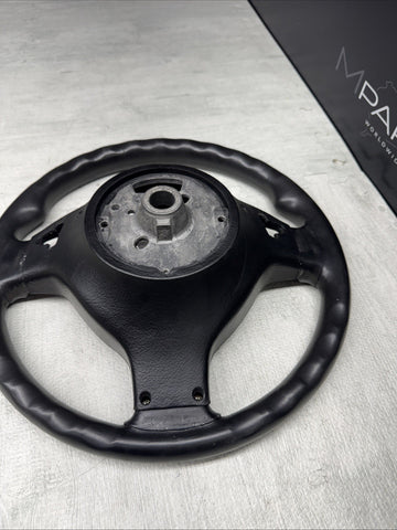 BMW Steering Wheel 01-06 E46 M3 Stock SMG 32342282020 GRADE F *Notes*