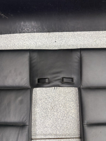 BMW 01-06 E46 M3 Convertible Rear Seat Back Rest Cushion Black Leather Backrest