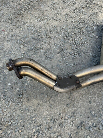 (PICKUP ONLY) 01-06 BMW E46 M3 Full Mid pipe Dual Resonated Section 1 2