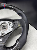 08-13 BMW E90 E92 E93 M3 OHC Carbon fiber Steering Wheel Tri Stitched Manual