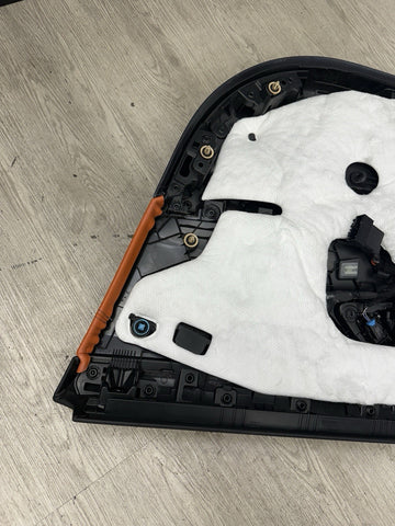 BMW 21-26 G80 M3 Front Left Kyalami Orange Leather Door Panel