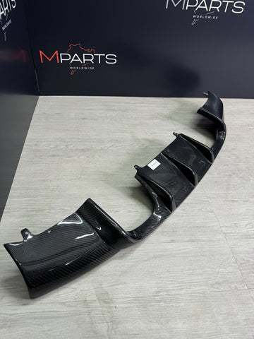 08-11 BMW E92 E93 M3 Carbon Fiber Rear Bumper Diffuser NEW *Poor Fitment*