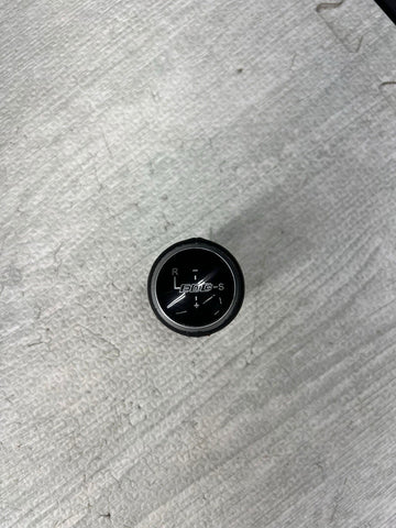 BMW E46 M3 Gloss Black Tri Stitch Suede Shift Knob Shifter SMG Weighted