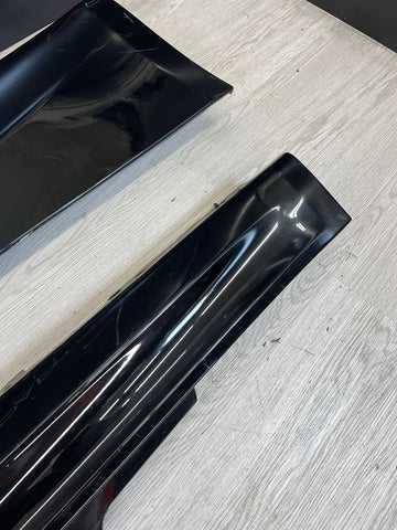 BMW 08-13 E93 M3 Convertible Side Skirts Pair Genuine OEM Jet Black