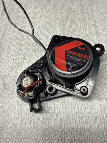 Kicker 51KSC2704 2.75" KS Series 4-ohm Midrange Car Speakers BMW E46 M3