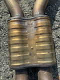 (PICKUP ONLY) 20-24 BMW F97 X3M COMPETITION EXHAUST RESONATOR MUFFLER ASSEMBLY