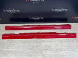 01-06 BMW E46 M3 Rocker Panel Side Skirts OEM Imola Red