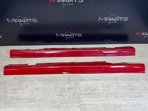 01-06 BMW E46 M3 Rocker Panel Side Skirts OEM Imola Red