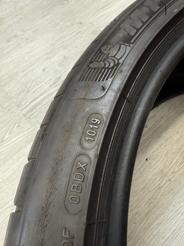 2019 Used 265/35ZR20 Michelin Pilot Sport 4 S NO 99Y - 8/32 *Dry Cracks*