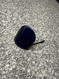 01-06 BMW E46 M3 Rear Tow Hook Eye Cover 2695273 Interlagos Blue