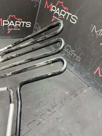 01-02 BMW Z3M S54 POWER STEERING OIL COOLER COOLING LINES OEM