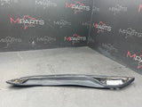 15-19 FERRARI 488 CENTER TUNNEL CONSOLE TRIM PANEL OEM LEATHER WHITE STITCHING