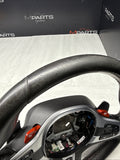 OEM BMW M5 M8 F90 F91 F92 F93 M Sport Leather Steering Wheel *See All Pics