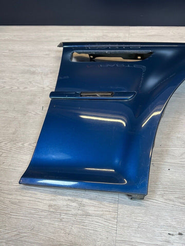 01-06 BMW E46 M3 Right Passenger Fender Titanium Blue