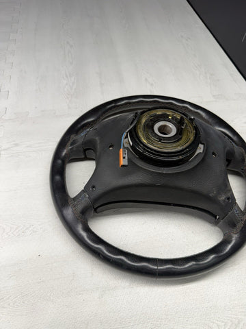 95-99 BMW E36 M3 Steering Wheel Black 4 Spoke