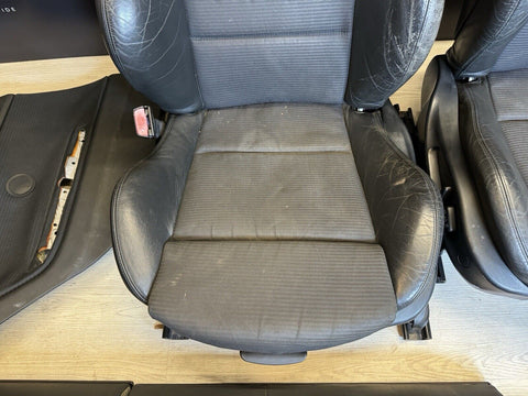 01-06 BMW E46 M3 Coupe Complete Interior Front & Rear Heated Seats Cloth / Black