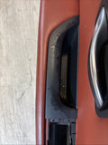 08-13 BMW E92 M3 Original Fox Red Interior Front Left Driver Door Card Panel