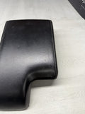 01-06 BMW E46 M3 Center Console Armrest Arm Rest Black Leather *Notes*