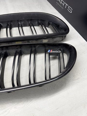 BMW F06 F12 F13 M6 Front Kidney Grilles Grille Set Black