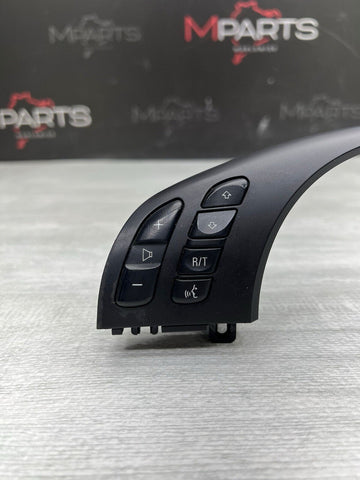01-06 BMW E46 M3 Upper Steering Wheel Trim Multifunction Buttons Cover Plate