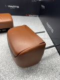 2001-2006 BMW E46 M3 Convertible Cinnamon Rear Headrests Head Rests Pair OEM