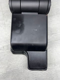 01-06 BMW E46 M3 Center Console Armrest Arm Rest Black Leather