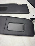 14-21 OEM BMW F22 F87 M235 M2 Interior Sun Visors Leather Black Pair Set