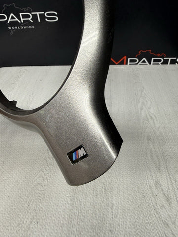 OEM 01-06 BMW E46 M3 Lower Steering Wheel Trim Cover Plate Painted
