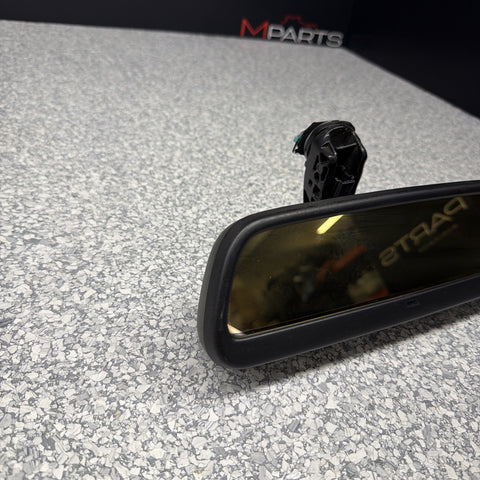 01-06 BMW E46 M3 Rearview Rear View Mirror SOS *Liquid Damage* Convertible