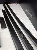 BMW E36 M3 Sedan 1992-1998 Black Door Mouldings Trims Set OEM