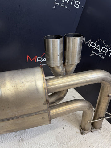 01-06 BMW E46 M3 Exhaust Aftermarket Section 3 Muffler