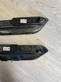 BMW OEM 13-16 M6 F06 F12 F13 Fender Grilles Vents Side Markers Pair Gloss Black