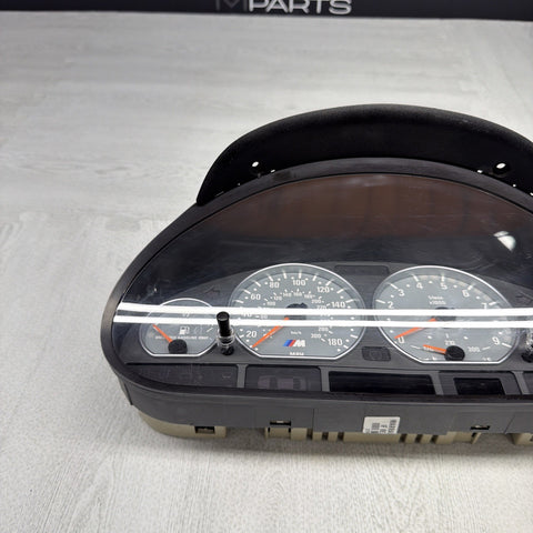 2001-2006 BMW E46 M3 Instrument Cluster Speedometer Spedometer SMG *Crack*
