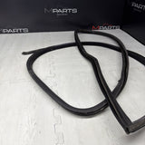 92-99 BMW E36 M3 323 325 328 Front Driver Door Weather Strip Seal Coupe Black *
