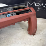 08-13 BMW E90 E92 E93 M3 Extended Fox Red Leather Dashboard *Notes*