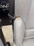 01-06 BMW E46 M3 Convertible Interior Front Heated Seats Gray Grey *Notes*