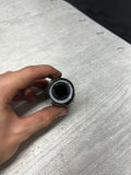 BMW E46 M3 Gloss Black Tri Stitch Suede Shift Knob Shifter SMG Weighted