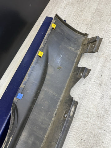 06-10 BMW E63 E64 M6 Side Skirts Rocker Panels Interlagos Blue OEM