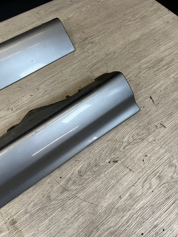 01-06 BMW E46 M3 Rocker Panel Side Skirts OEM Silver Grey