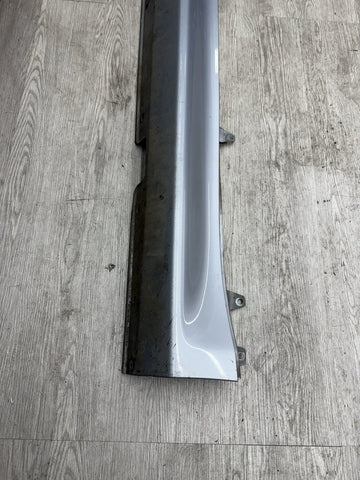 Right Passenger Side OEM Silver Skirt Rocker Panel Trim 98-02 BMW Z3M