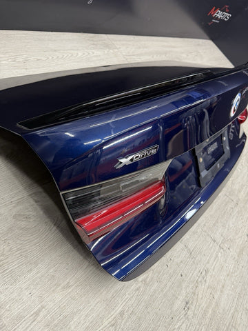 (PICKUP ONLY) BMW 21-26 G80 M3 Sedan Rear Trunk Deck Lid Tanzanite Blue