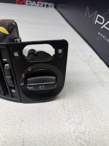 92-99 BMW E36 M3 LEFT DRIVER  AIR AC HEAT VENT GRILL W HEADLIGHT SWITCH