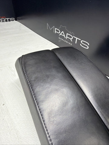 08-13 BMW E90 E92 E93 M3 Armrest Black Leather OEM