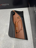 01-06 BMW E46 M3 FRONT RIGHT PASSENGER SIDE DOOR PANEL CARD CINNAMON OEM