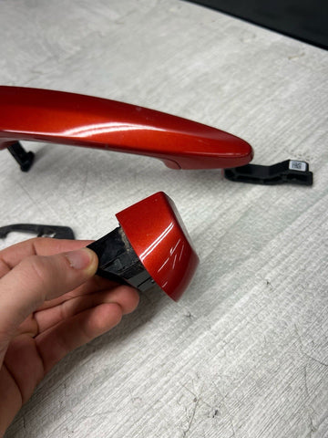 OEM BMW 15-20 F30 F36 F32 F80 M3 M4 Passenger Front Door Handle Sahkir Orange